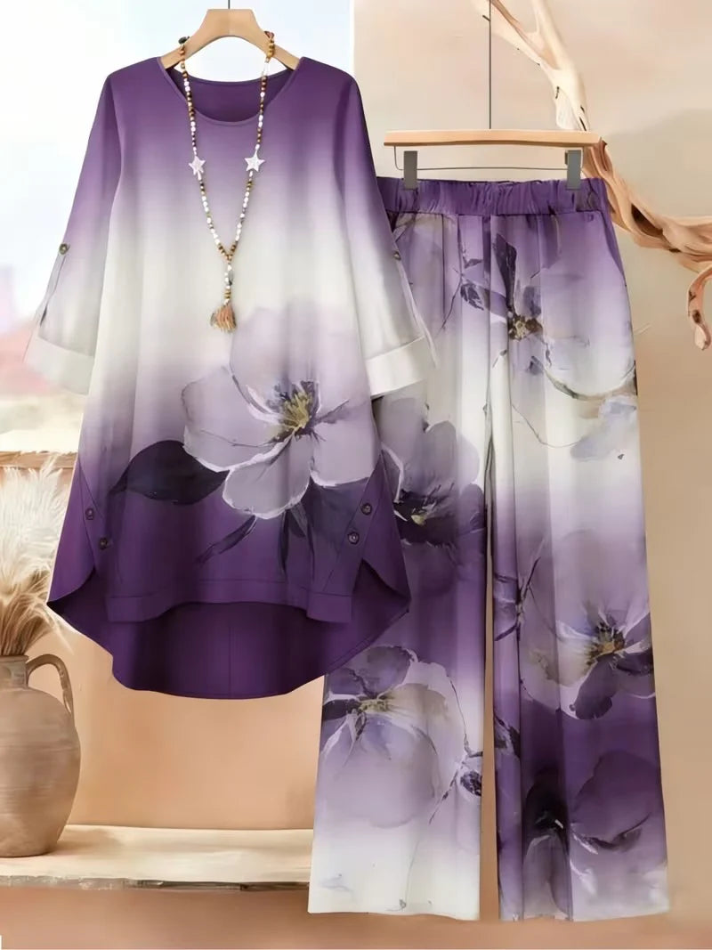 Chic Harmony Wide-Leg Outfit