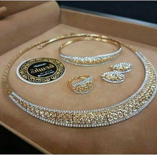 Exquisite American Diamond  Stone Full Set