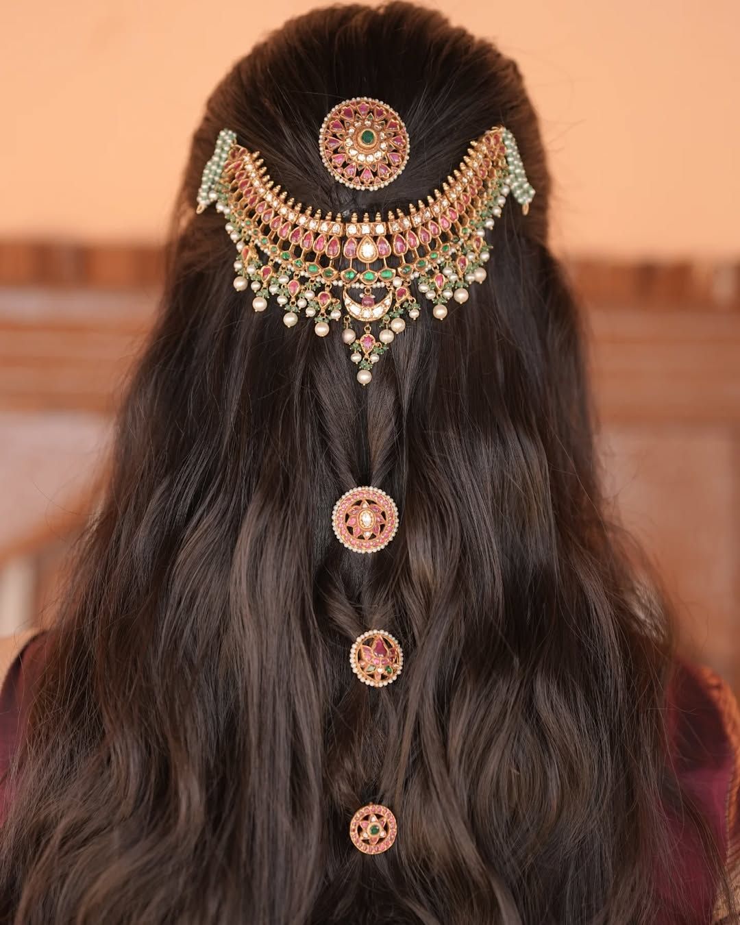 Elevate Your Look with Timeless Indian Jewellery Long Hair Pin set