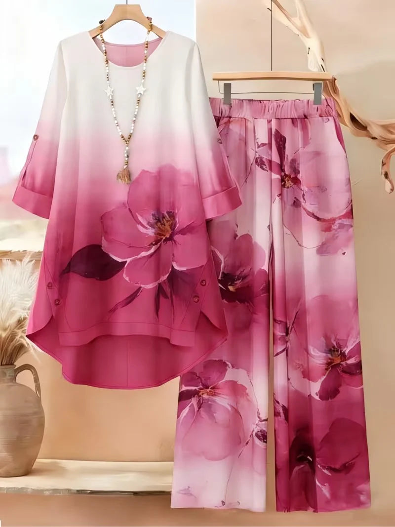Chic Harmony Wide-Leg Outfit