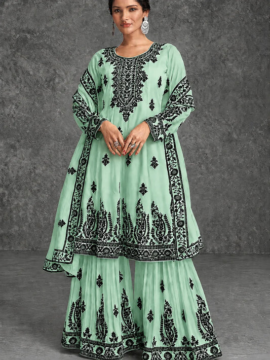 Floral Elegance Women's Matching Top & Pants Set