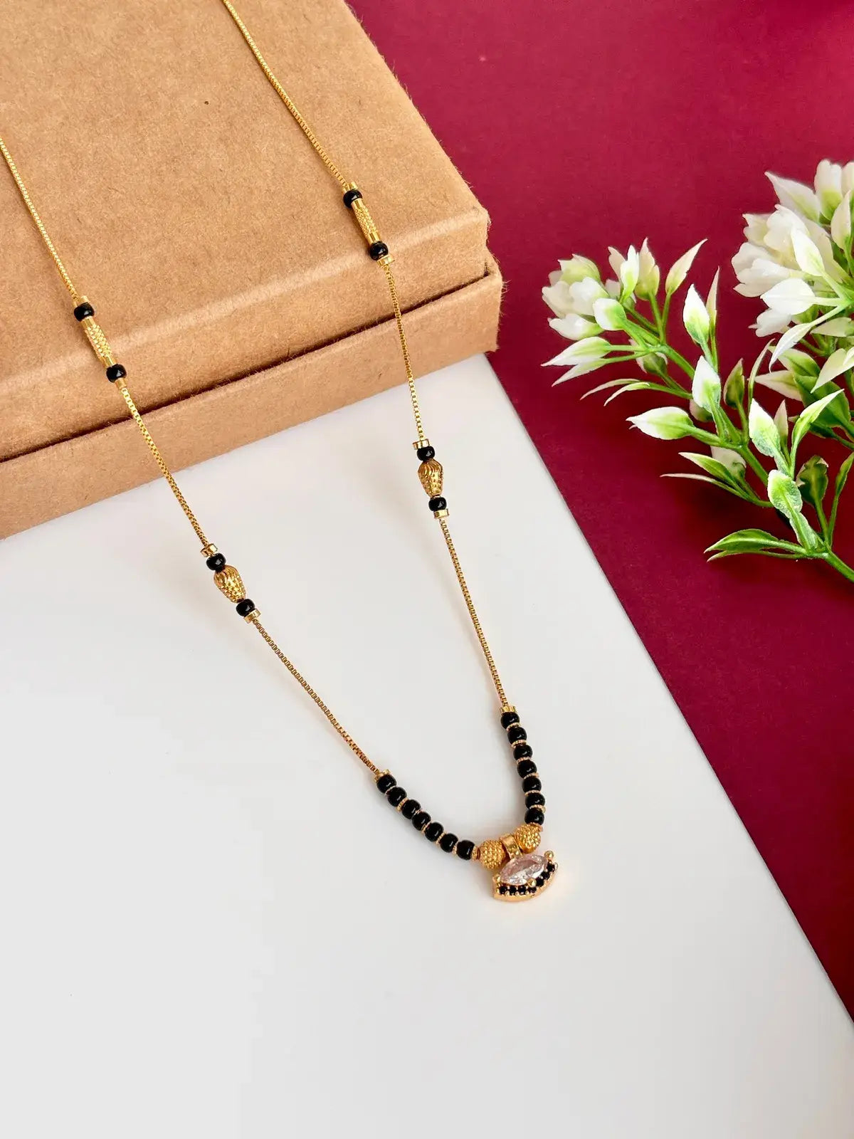 Buy 1 Get 1 Free Dhristi Kavach Mangalsutra
