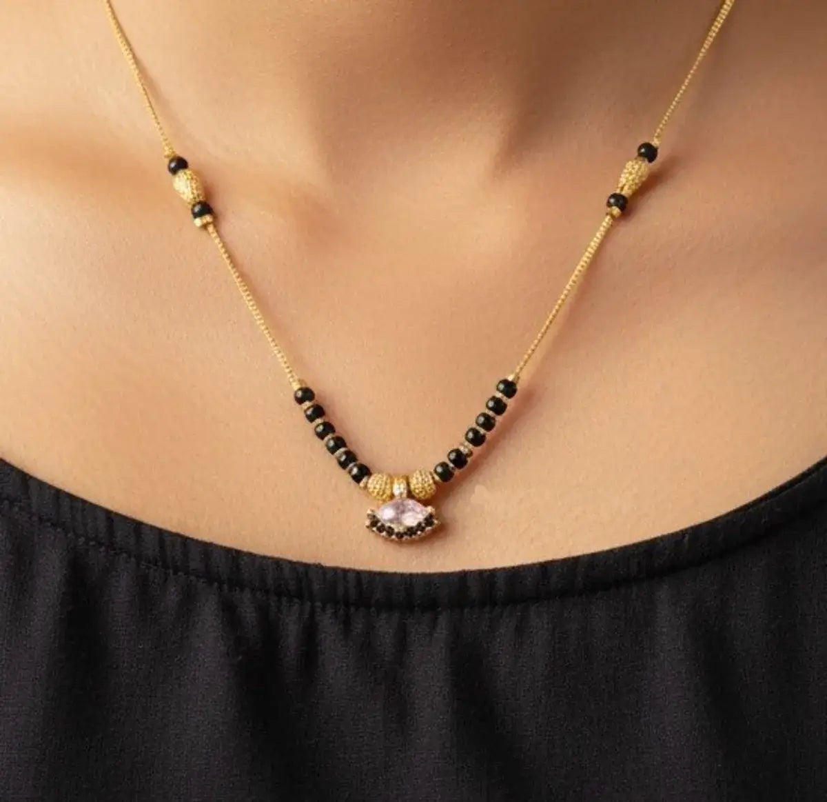 Buy 1 Get 1 Free Dhristi Kavach Mangalsutra