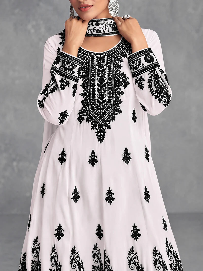 Floral Elegance Women's Matching Top & Pants Set