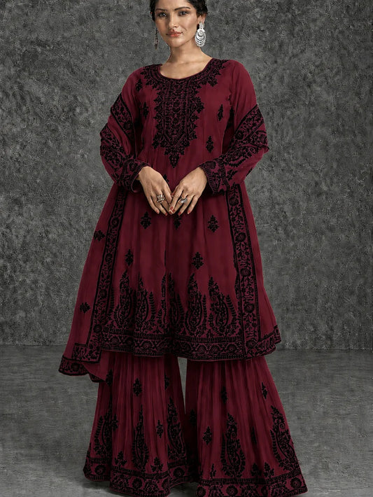 Floral Elegance Women's Matching Top & Pants Set