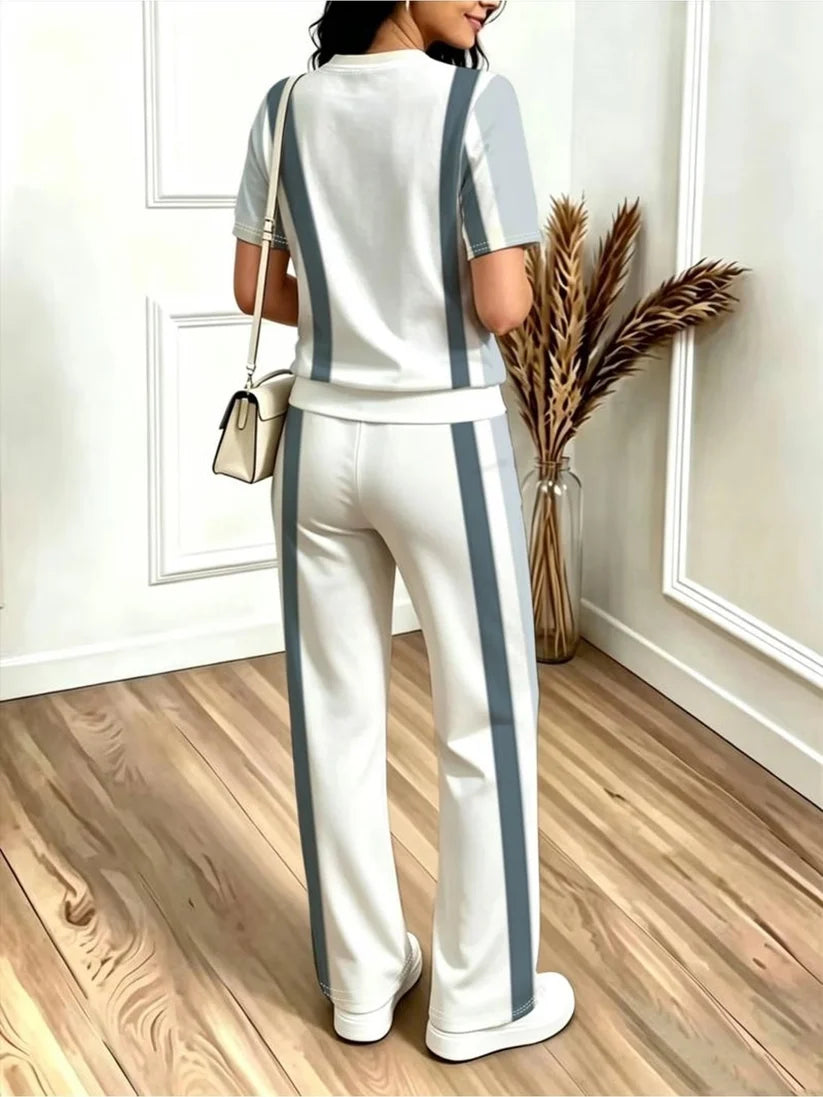 Airport Look Luxe 2-Piece Women’s Pantsuit Set
