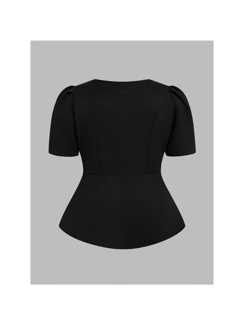 RoseAura Plus Size Co-Ord Set