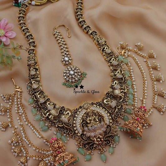 American Diamond Bridal sets Full Combo