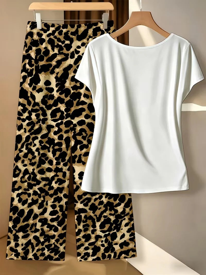 Leopard Charm Co-Ord Set