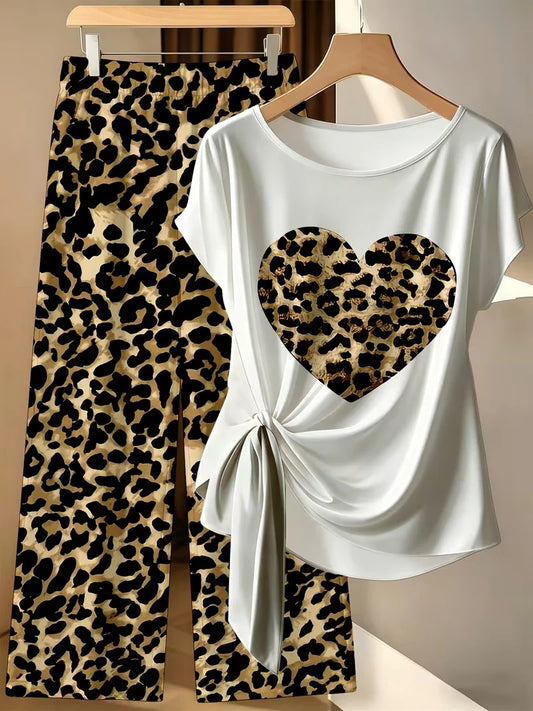 Leopard Charm Co-Ord Set