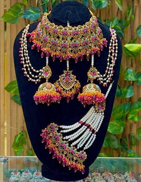 Elevate Your Look with Timeless Indian Jewellery set