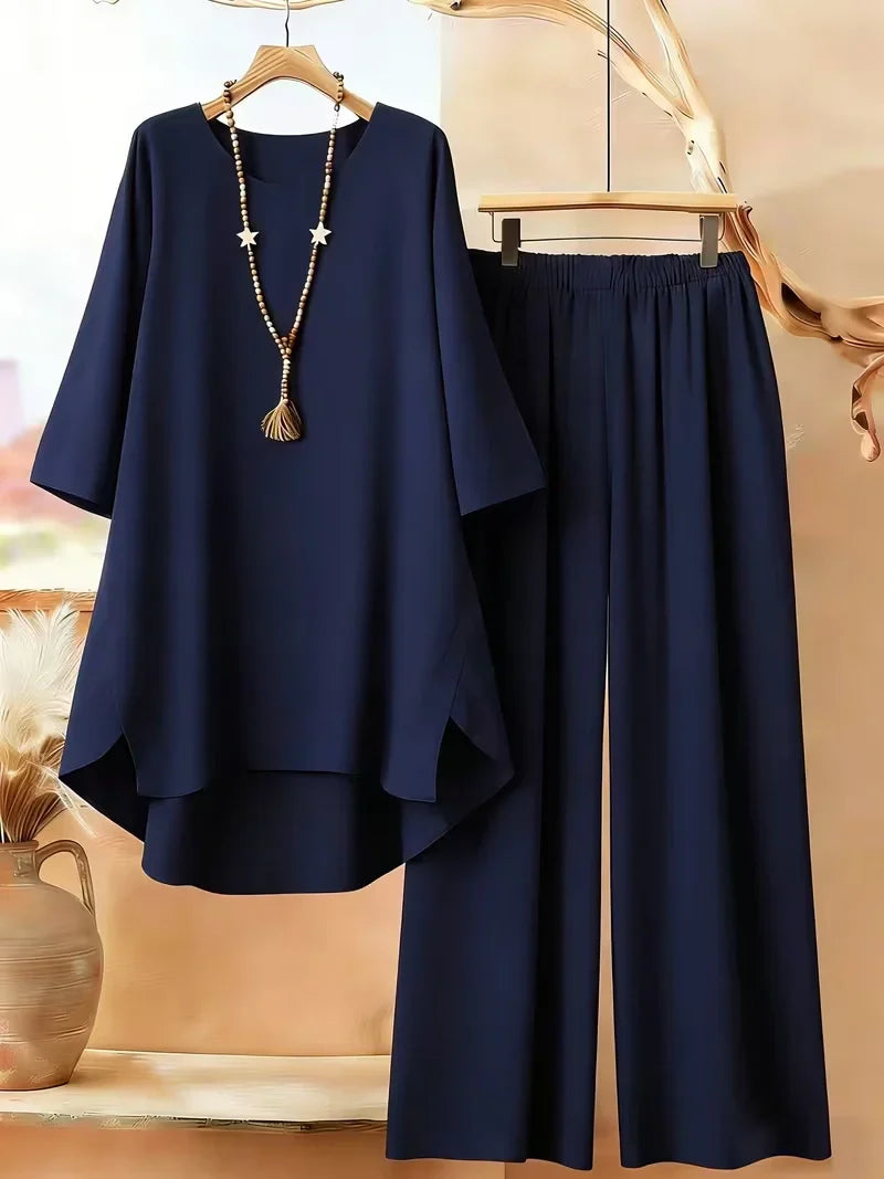 Plus Size Women's Two-Piece Co-Ord Set