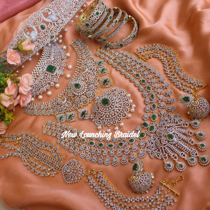 Customized American Diamond Bridal sets