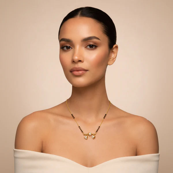 Buy 1 Get 1 Free Aarohi Gold Plated Mangalsutra