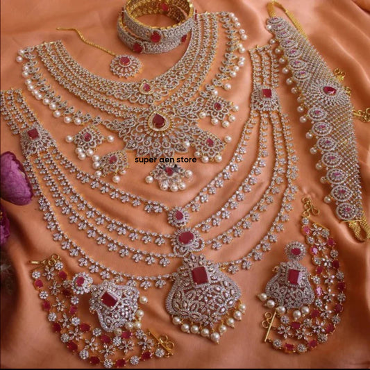 Diamond Set Complete Set Jwellery Dimond Set – Divi Designer